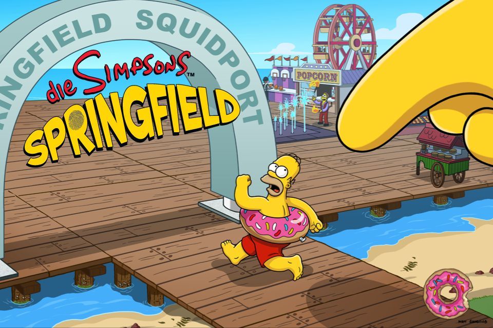 Simpsons Tapped Out Tintenfischhafen