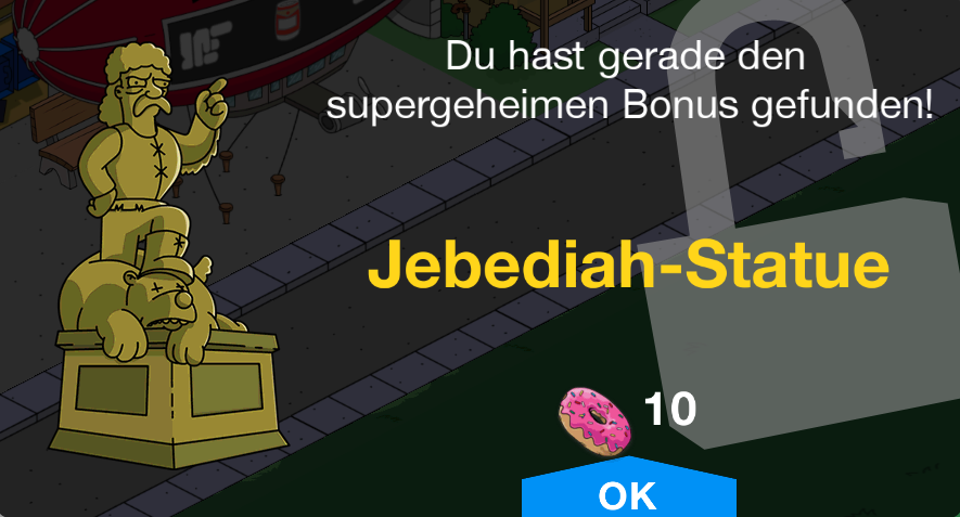 Simpsons Tapped Out Supergeheimer Bonus