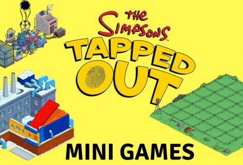 Minispiele in die Simpsons Tapped Out