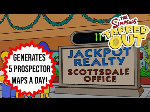 Jackpot Realty Simpsons Tapped Out Springfield